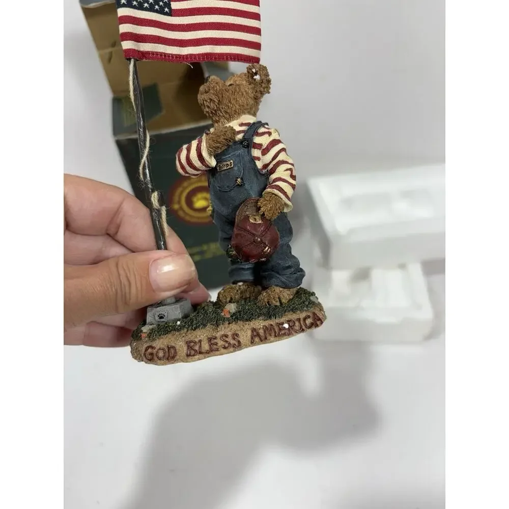 Boyds Bears SAMMY BEARMERICAN I‎ PLEDGE ALLEGIANCE 1E/21 227787 New